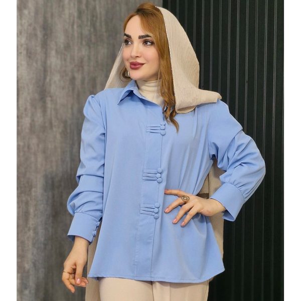 شومیز کرپ الیزه - مانتو پاتریس رشت