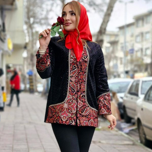 مانتو مخمل سنتی