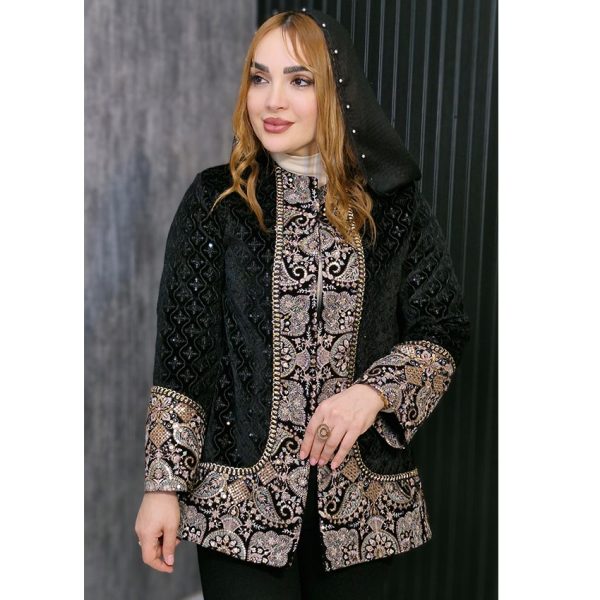 مانتو مخمل سنتی