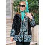 مانتو مخمل سنتی