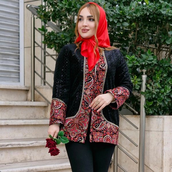 مانتو مخمل سنتی