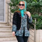 مانتو مخمل سنتی