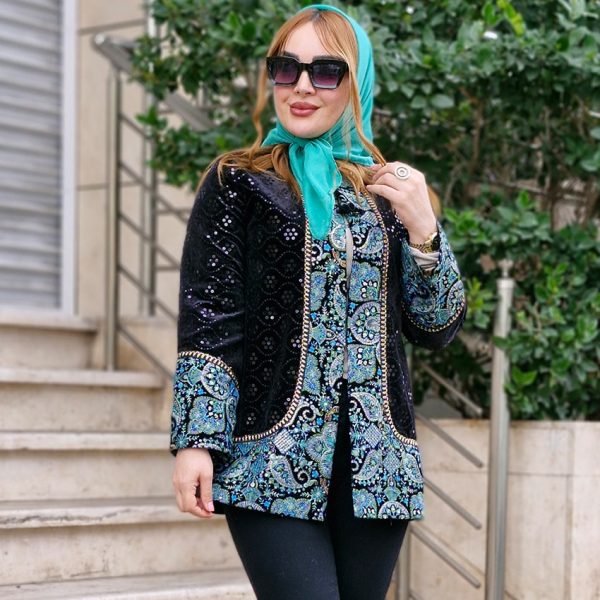 مانتو مخمل سنتی