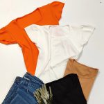 تیشرت کراپ فانریپ آستین چین - مانتو پاتریس رشت