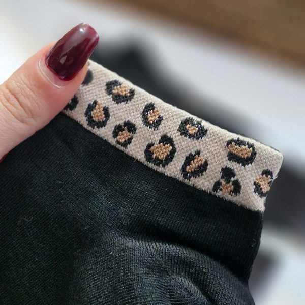 جوراب مچی نوار پلنگی - مانتو پاتریس رشت