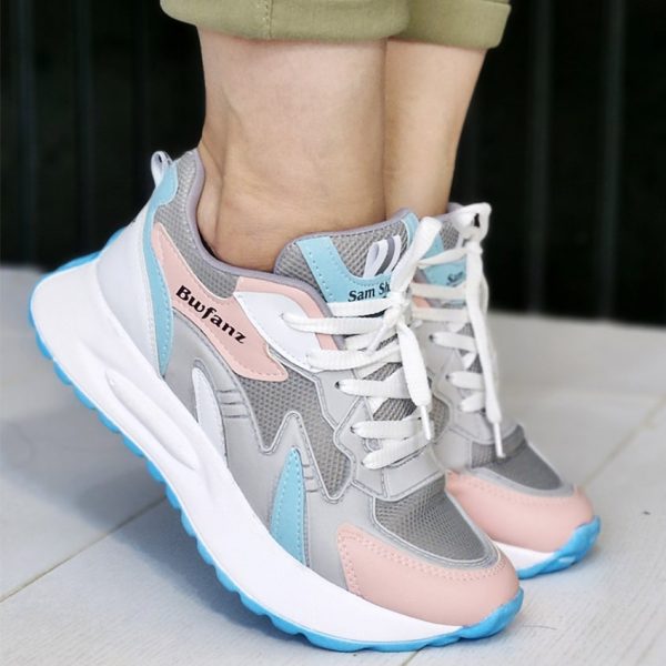 کتونی آبی صورتی - مانتو پاتریس رشت