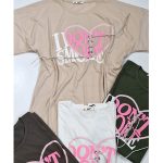 تیشرت لانگ قلب بندی - مانتو پاتریس رشت