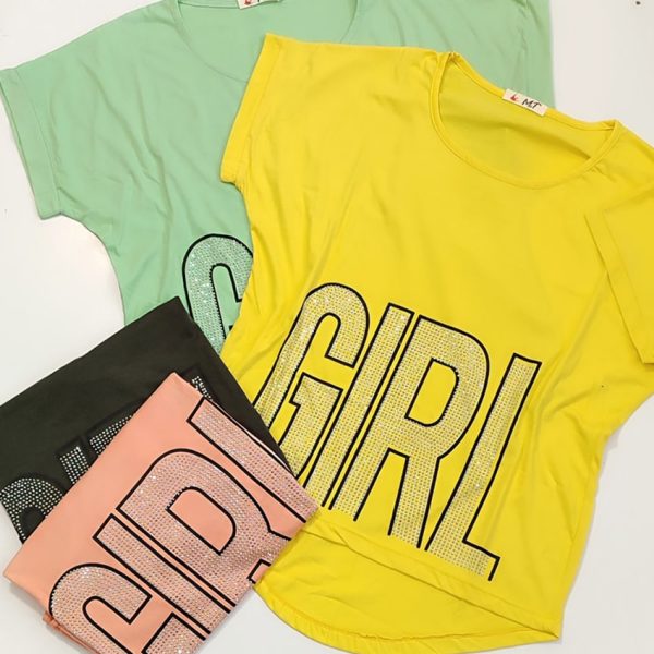 تیشرت نگینی گرل- مانتو پاتریس رشت