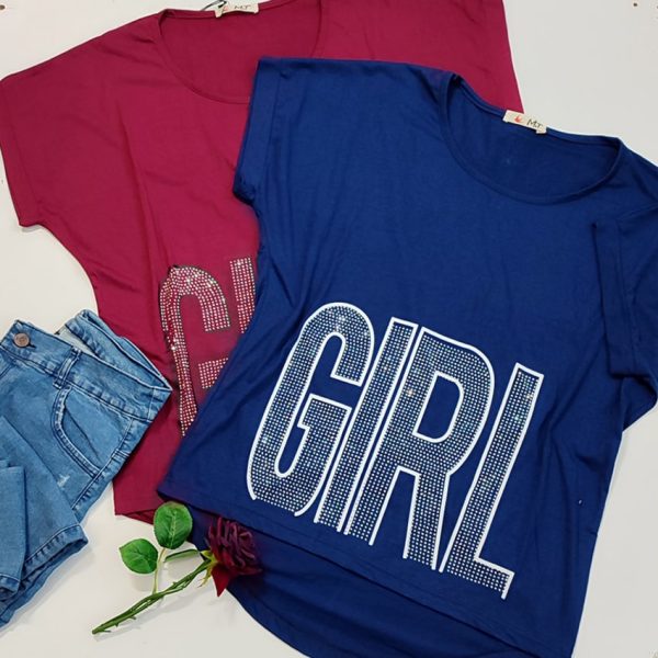 تیشرت نگینی گرل- مانتو پاتریس رشت