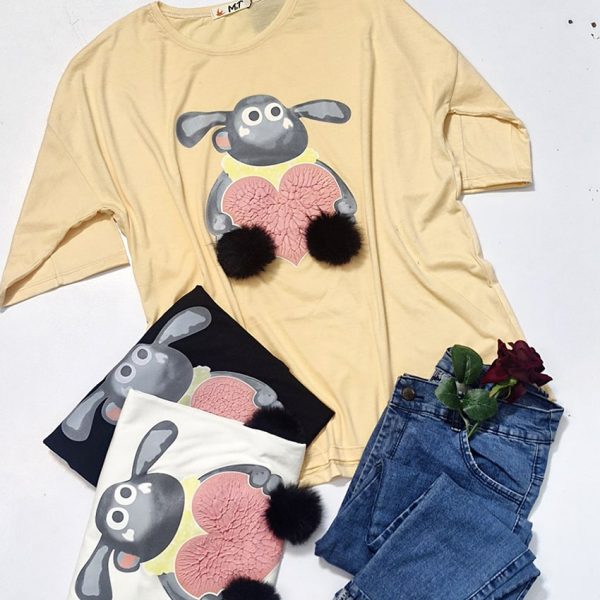 تیشرت لانگ بره - مانتو پاتریس رشت