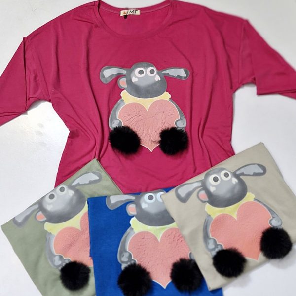 تیشرت لانگ بره - مانتو پاتریس رشت