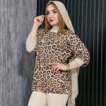 تونیک بیسکوییتی پلنگی -مانتو پاتریس رشت