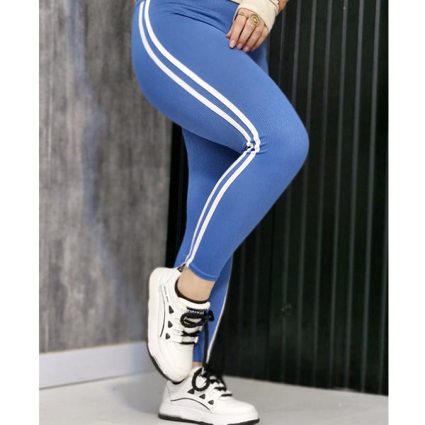 شلوار تسلا نواری رنگی - مانتو پاتریس رشت