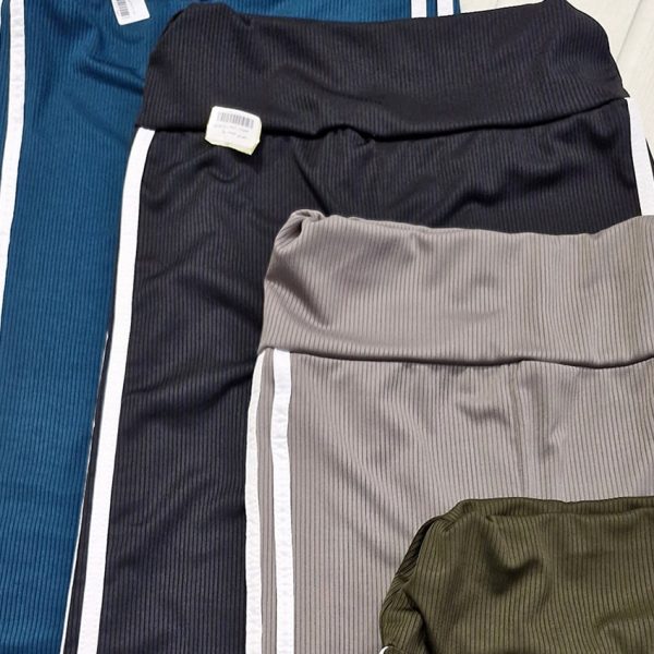 شلوار تسلا نواری رنگی - مانتو پاتریس رشت