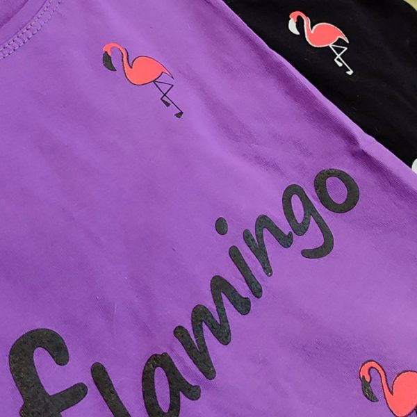 تیشرت نخ پنبه فلامینگو - مانتو پاتریس رشت