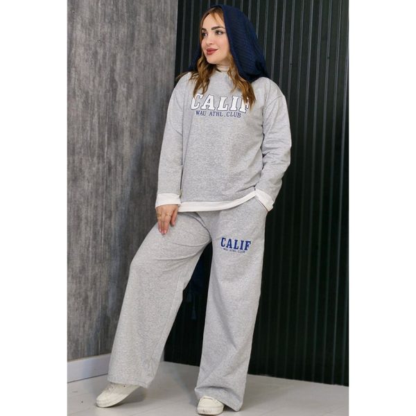 ست بلوز شلوار لانگ ملانژ - مانتو پاتریس رشت