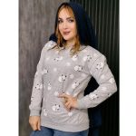 بلوز ملانژ آدم برفی - مانتو پاتریس رشت