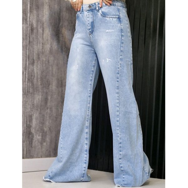 3290077-1-min (1) شلوار شافل آبی روشن جین - مانتو پاتریس رشت