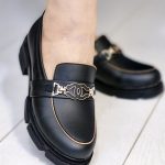 کالج دو رنگ سگک دار - مانتو پاتریس رشت