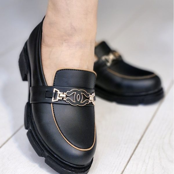 کالج دو رنگ سگک دار - مانتو پاتریس رشت