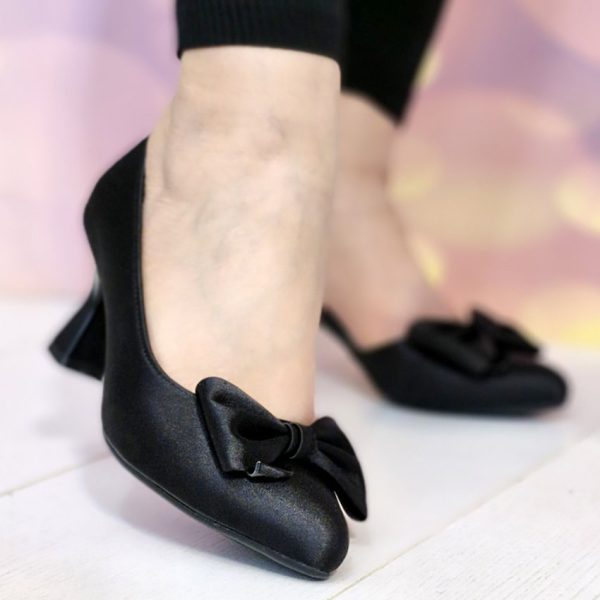 کفش ساتن پاپیونی - مانتو پاتریس رشت