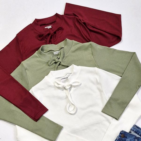 34300768-2-min بلوز فانریپ یقه اشکی پاپیونی - مانتو پاتریس رشت