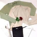 بلوز فانریپ آستین بلند بغل پاپیون - مانتو پاتریس رشت