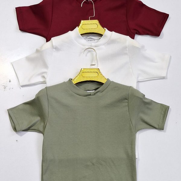 تیشرت فانریپ یقه پاپیون - مانتو پاتریس رشت