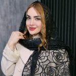 شال توری طرحدار - مانتو پاتریس رشت