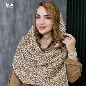 شال کریشه طرحدار - مانتو پاتریس رشت