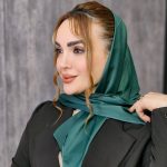 مینی اسکارف ساتن - مانتو پاتریس رشت