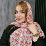 روسری بهاره گلدار - مانتو پاتریس رشت