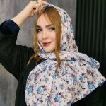 روسری بهاره گلدار - مانتو پاتریس رشت
