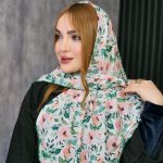 روسری بهاره گلدار - مانتو پاتریس رشت