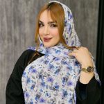 روسری بهاره گلدار - مانتو پاتریس رشت