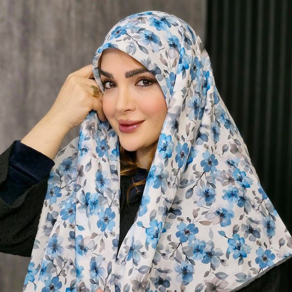 روسری بهاره گلدار - مانتو پاتریس رشت