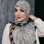 روسری حریر فندی- مانتو پاتریس رشت