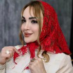 روسری سه گوش گیپور - مانتو پاتریس رشت