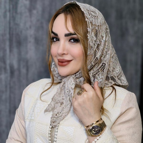 روسری سه گوش گیپور - مانتو پاتریس رشت