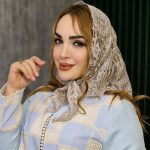 روسری سه گوش گیپور - مانتو پاتریس رشت