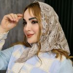روسری سه گوش گیپور - مانتو پاتریس رشت