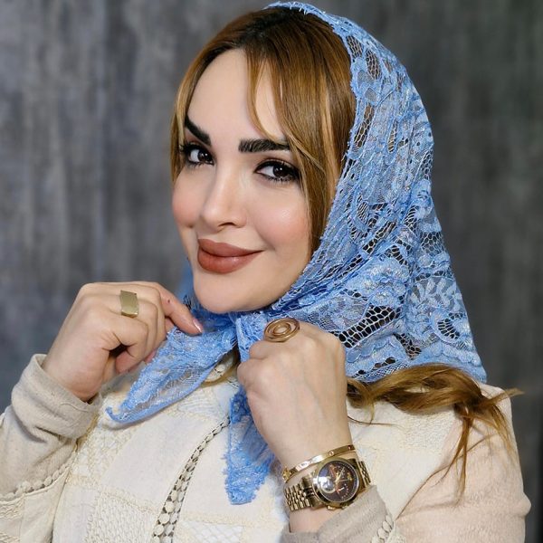 روسری سه گوش گیپور - مانتو پاتریس رشت