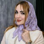 روسری سه گوش گیپور - مانتو پاتریس رشت