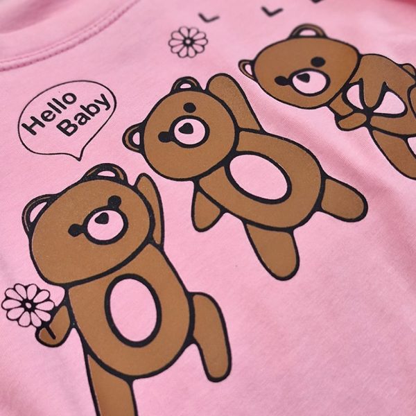 تیشرت چاپ سه خرس - مانتو پاتریس رشت