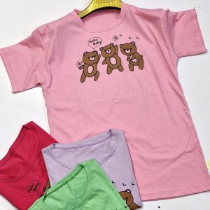 تیشرت چاپ سه خرس - مانتو پاتریس رشت