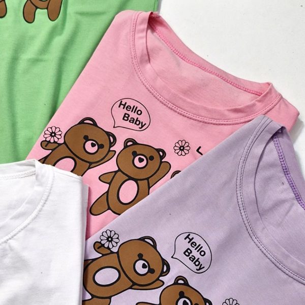 تیشرت چاپ سه خرس - مانتو پاتریس رشت