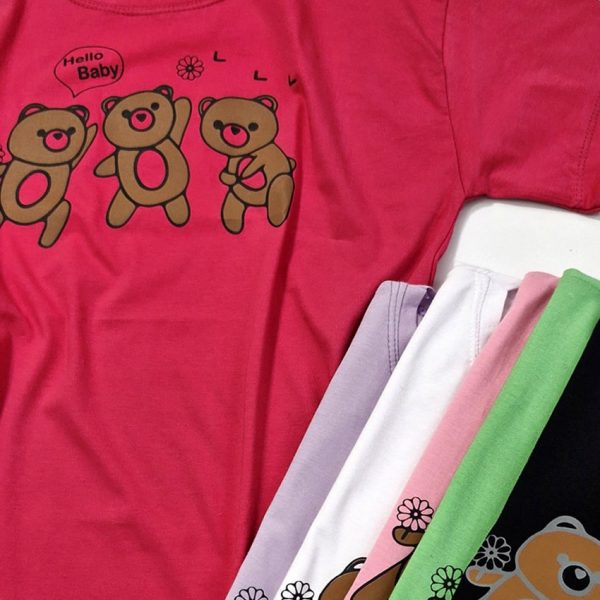 تیشرت چاپ سه خرس - مانتو پاتریس رشت