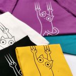 تیشرت نخ پنبه چاپ گربه - مانتو پاتریس رشت