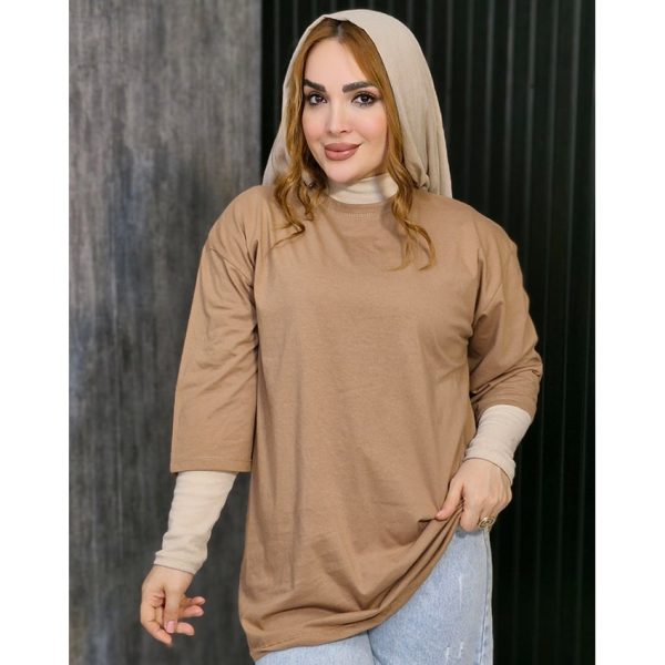 تیشرت لانگ بیسیک - مانتو پاتریس رشت