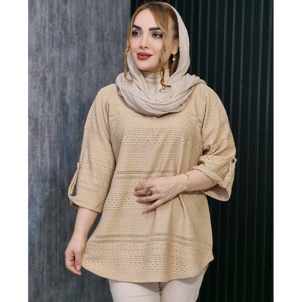 تونیک دو دکمه مراکشی - مانتو پاتریس رشت